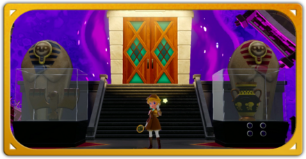 ヤミのミュージアムと紫の謎画像