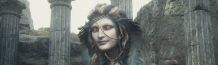 スフィンクスに近づくとクリア