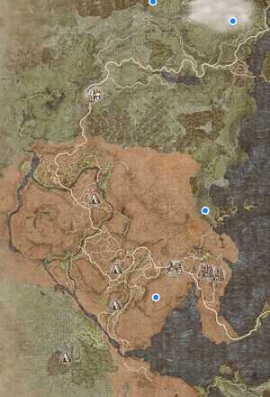 銀鉱石の採集ポイント