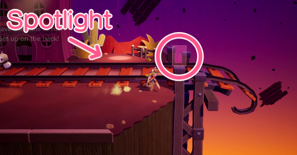 カウガール-3の弟子の場所