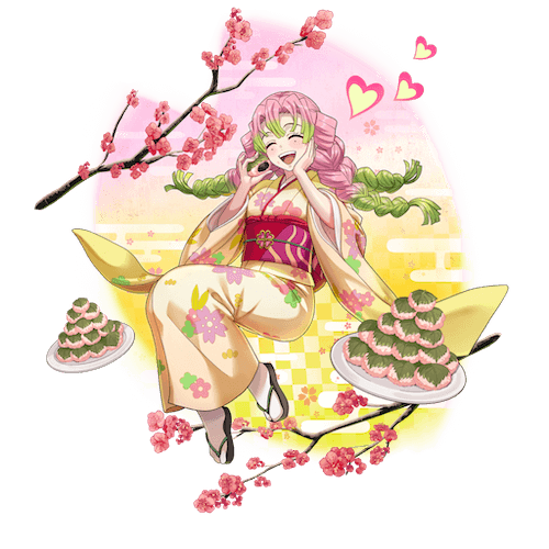 オセロニアの［幼少期ver.］甘露寺蜜璃の画像