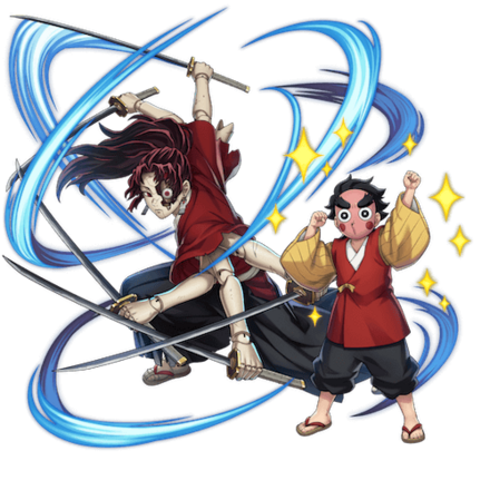 オセロニアの［戦闘訓練］小鉄＆縁壱零式の画像