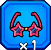 おちゃめなサングラスの画像