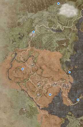 福音書“大炎の加護”の採集ポイント