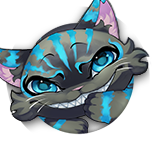 オセロニアのチェシャ猫の画像