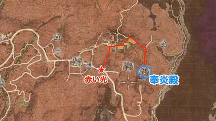 バクバタルの赤い光