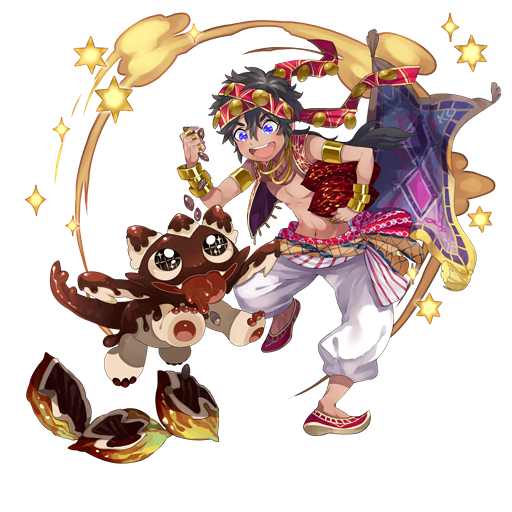 オセロニアのアラジン&チョコドラの画像