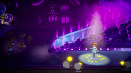 パレード・オン・アイスのスポットライトの場所