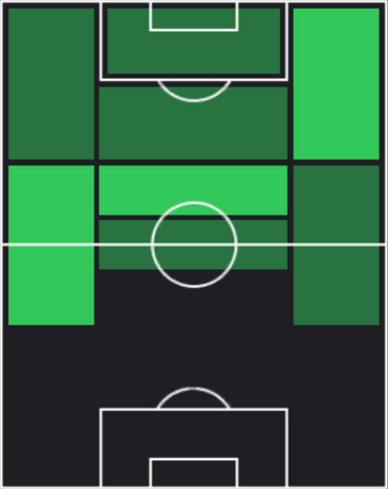 TPフロリアン・ヴィルツ(03/28)の適正ポジション