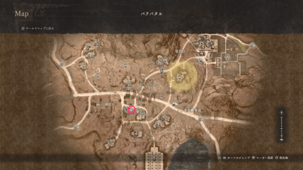 ボダス防具店の場所