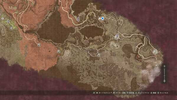 奇霊石の採集ポイント