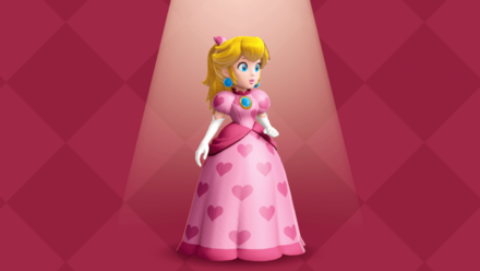 ハート柄ドレス