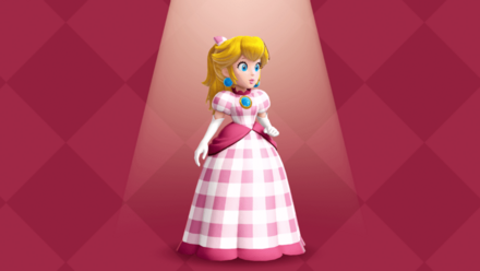 チェック柄ドレス