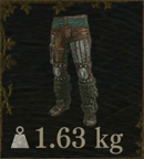 毛皮のグリーブ