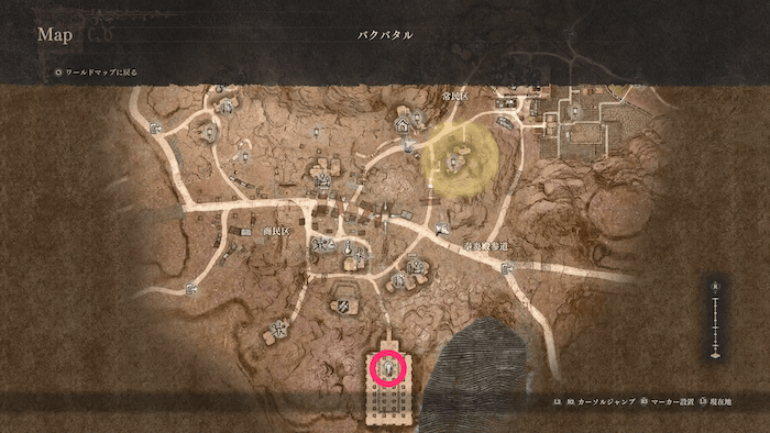 バクバタル　遺体安置所