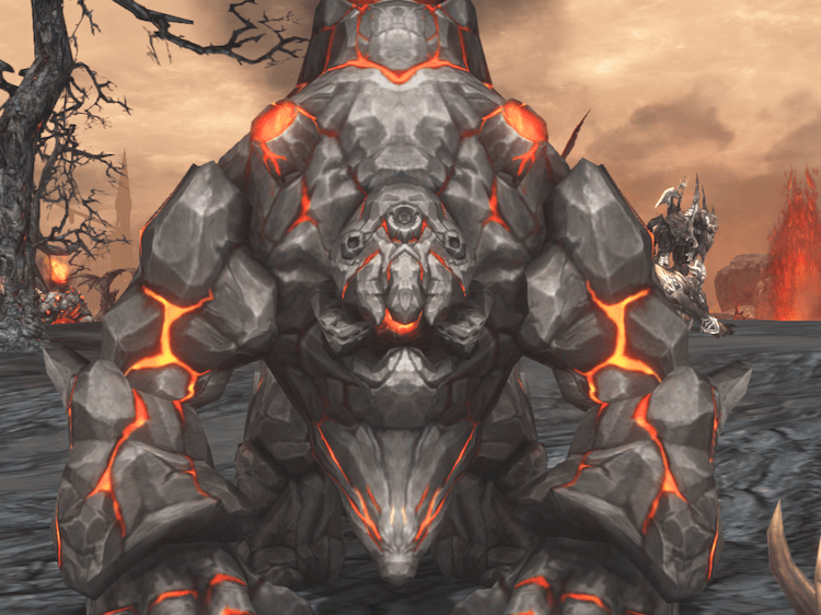 ラヴァ ストーンゴーレム