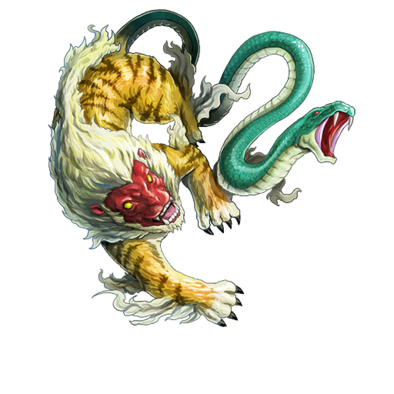 オセロニアの雷獣・ぬえの画像