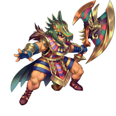 オセロニアの鰐神・セベクの画像