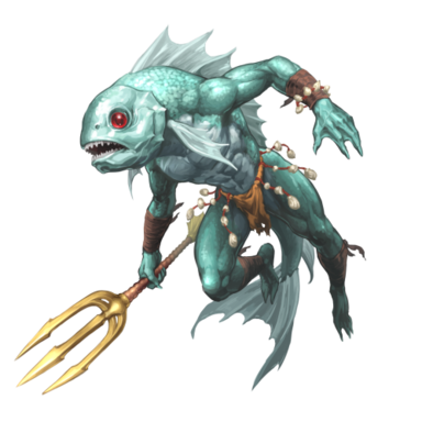 オセロニアのサハギンの画像