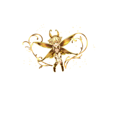 オセロニアのリトルゴールドフェアリーの画像