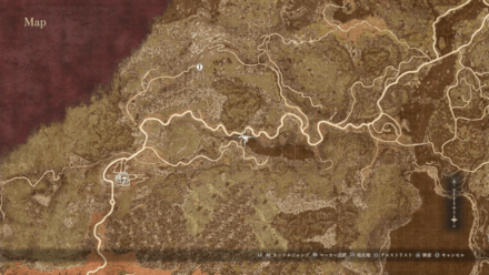 アガメニアンズガレアの宝箱マップ