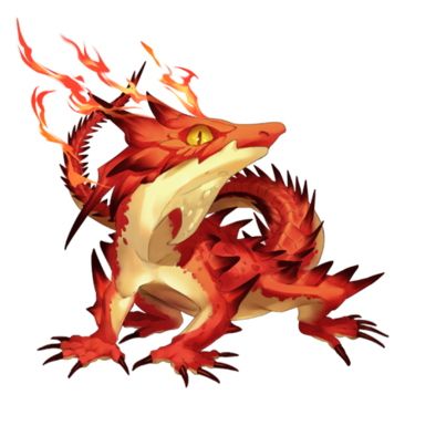 オセロニアのサラマンダーの画像