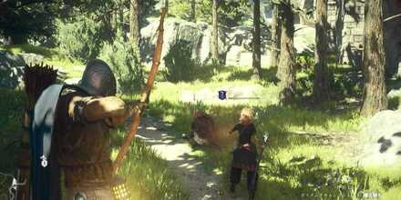 ロックオン機能はない