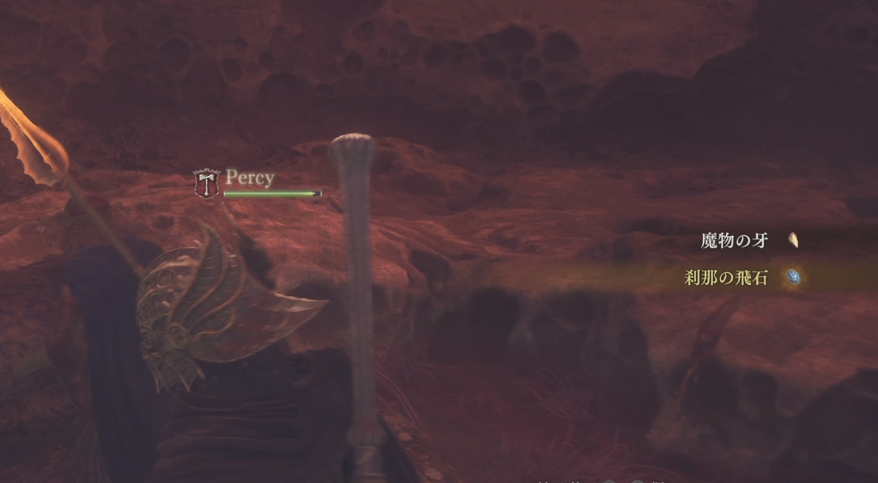 刹那の飛石を雑魚から入手