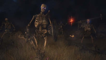 スケルトン画像