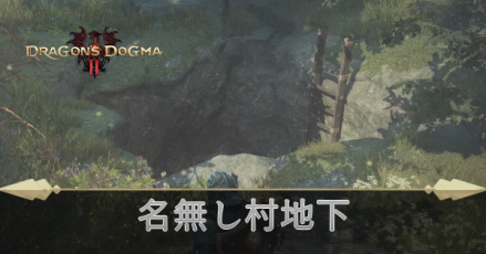 名無し村地下の攻略