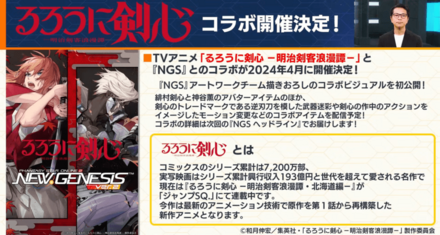 るろうに剣心コラボ