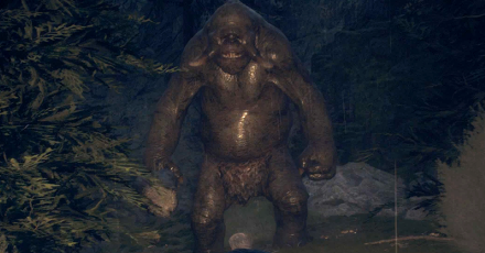 風穴入り口のサイクロプス