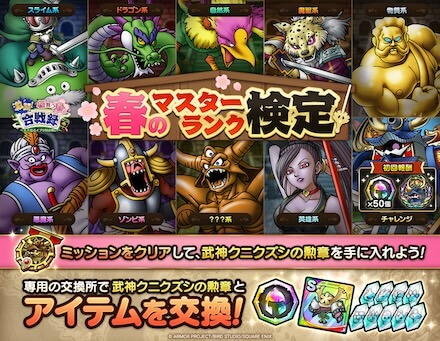 春のマスターランク検定