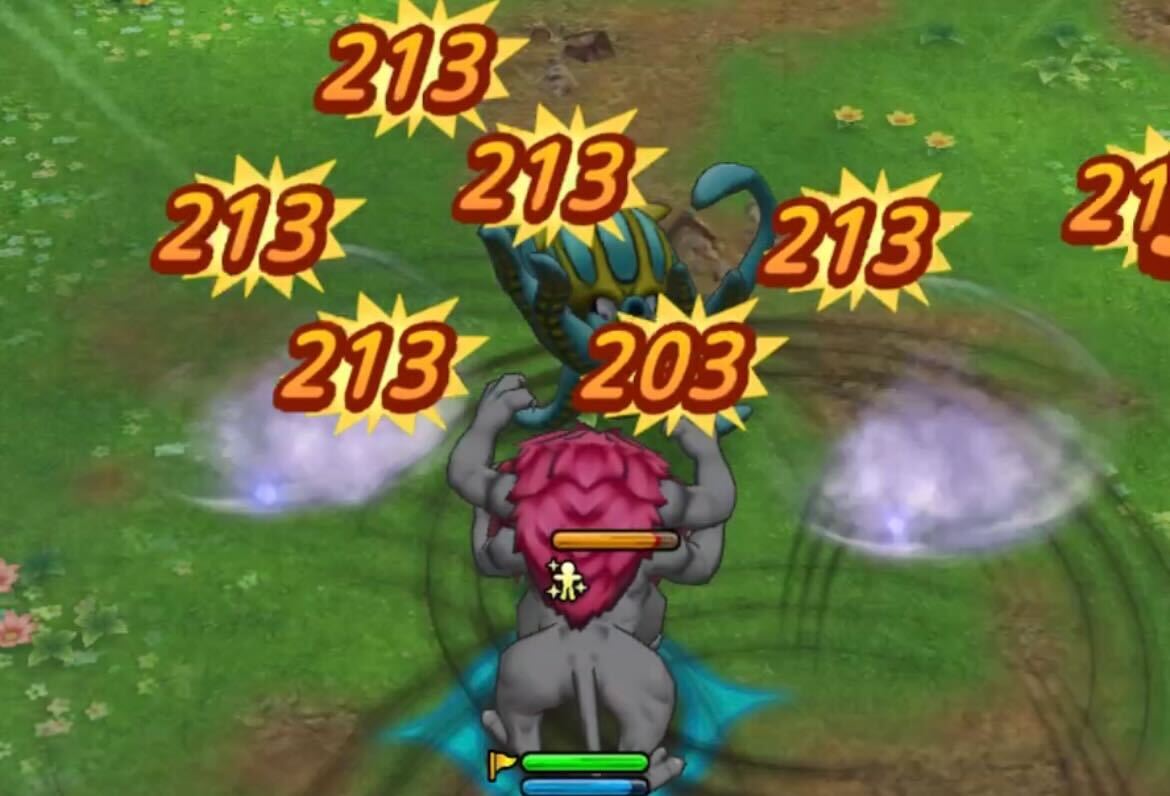 テンタクルスのHPを削っておく