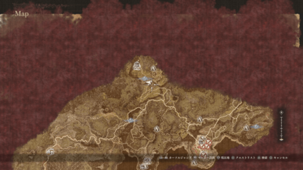 プレデターズヘッドの宝箱マップ