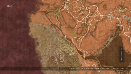 天恵のフードの宝箱マップ