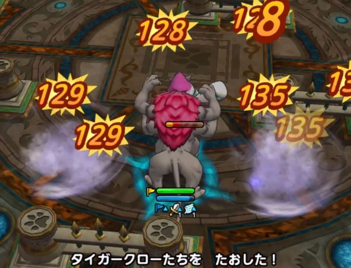 やつざきアニマルの追撃で倒す