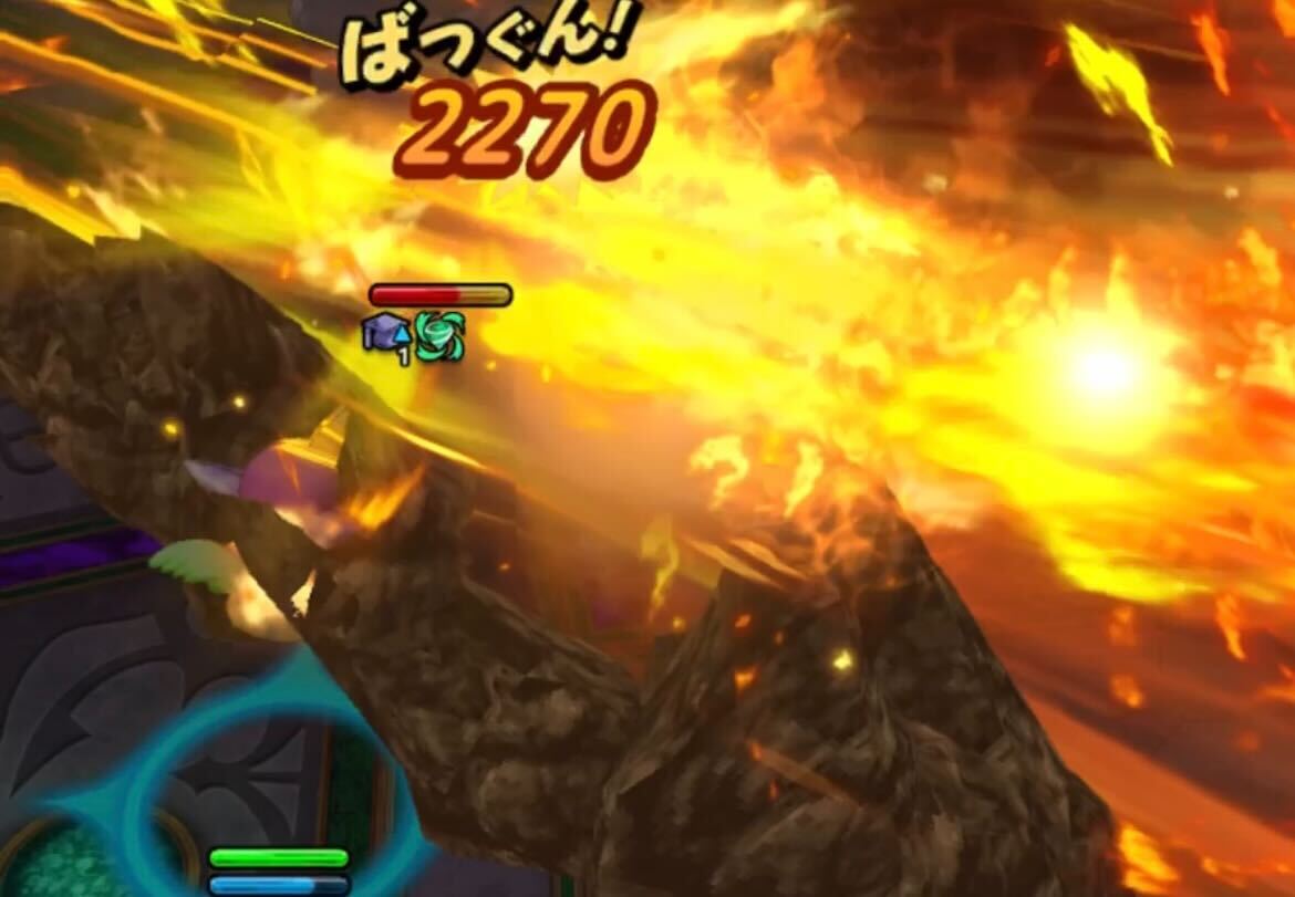 右側の敵をバアラックで倒す