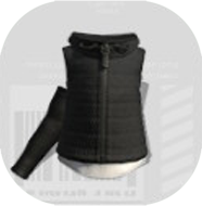 フロントジップベスト画像