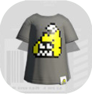 ヤキフグ8bitグレー画像