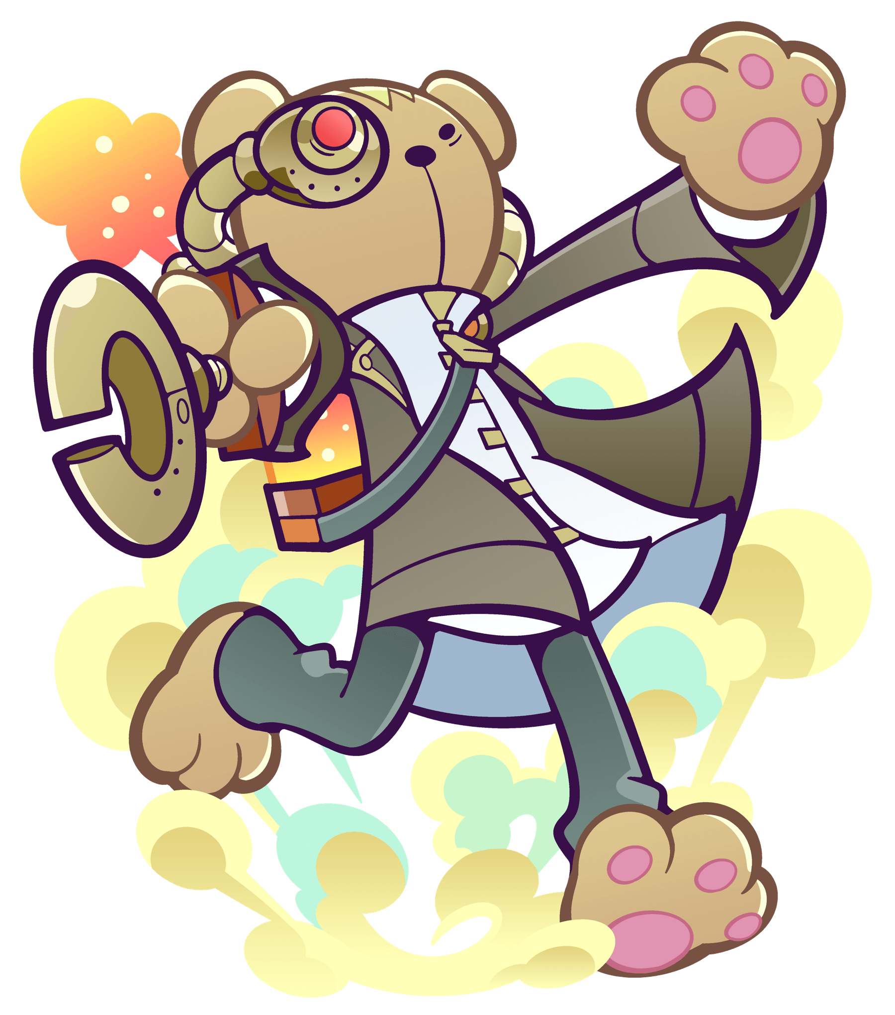 蒸気都市のりすくま(星7)