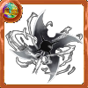 黒灰雷光手裏剣の画像
