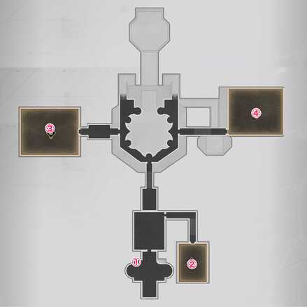 朝露の館2F一覧マップ