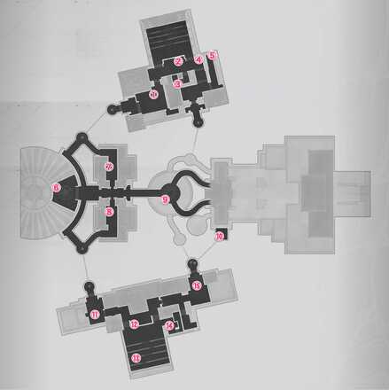 クラークフィルムランド2F一覧マップ