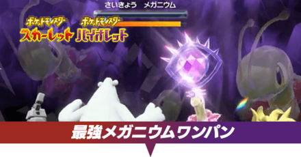 最強メガニウムワンパン