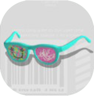 ノベルティグラスムスカリ画像