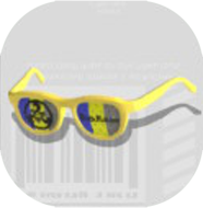 ノベルティグラスタンポポ画像