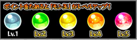 モン玉のレベルの画像