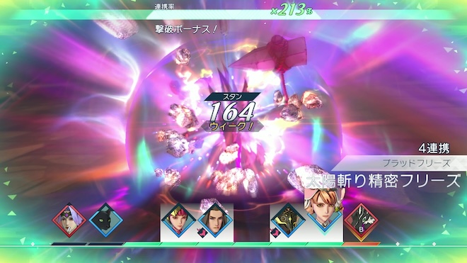 連携率アップでダメージ上昇