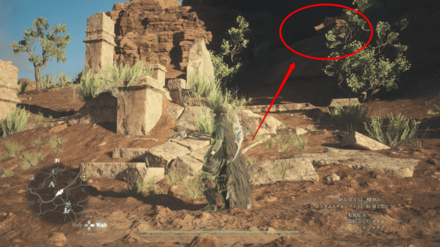 アムラナ地下墓行き方2